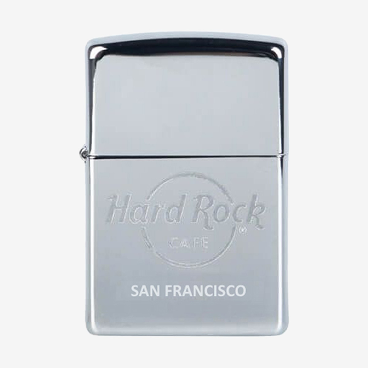 Zippo Chrome Etched Logo Lighter image number 1